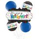 Officially Retired Foil Balloon Bouquet, 5pc